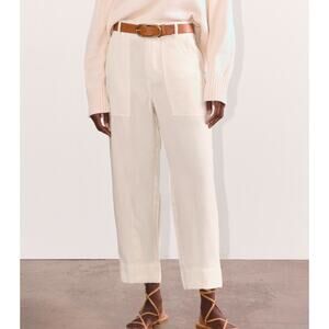 NWOT Everlane The Utility Pant in Buttersoft In Bone Size 16